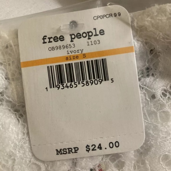 Free People Ivory Reese High Waisted Tanga Panties - Picture 3 of 8